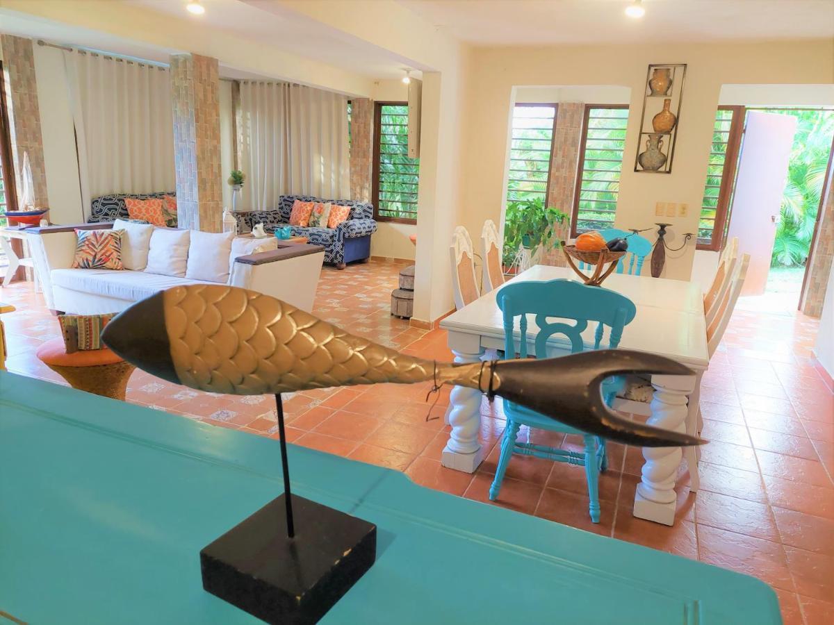 Complejo Villa Las Palmeras Piscina, Billar, Jardin, Bbq @Drvacationsrental Samana Esterno foto